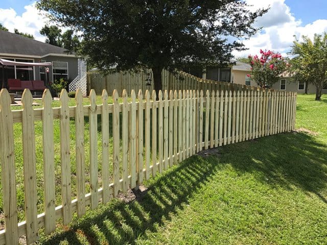 Wood Fence – Picket 1