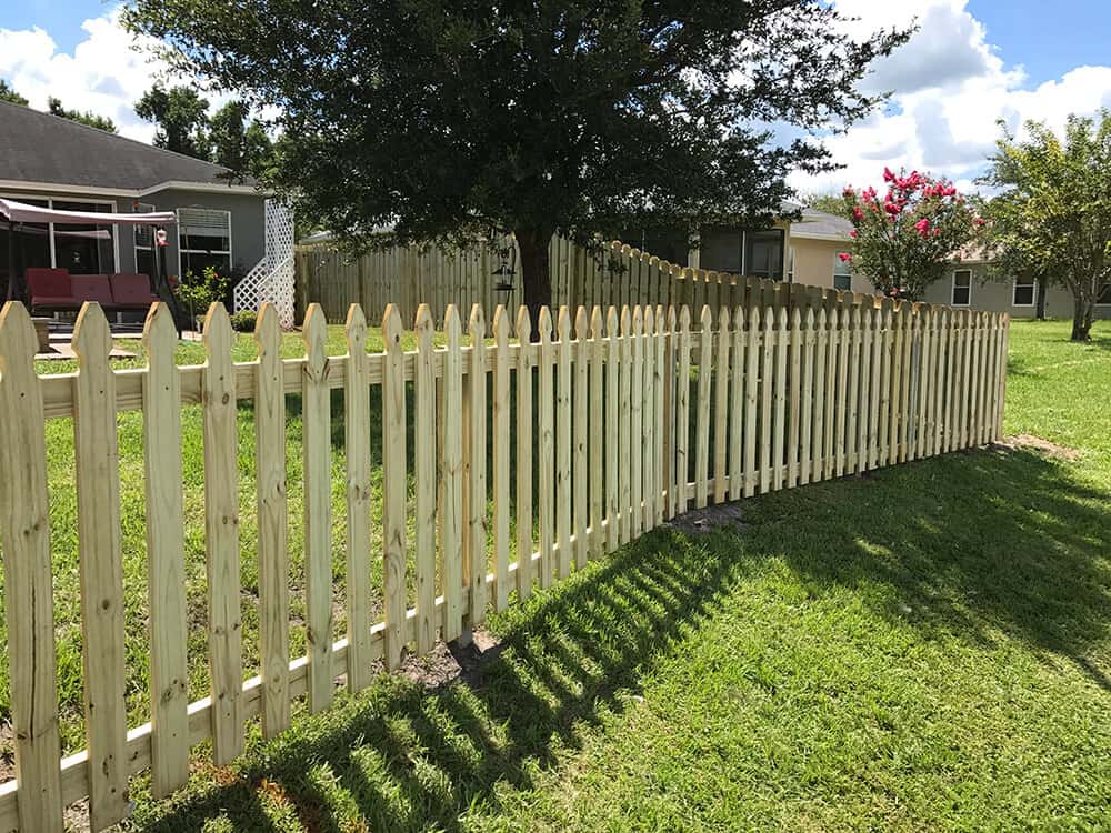 Wood Fence – Picket 1