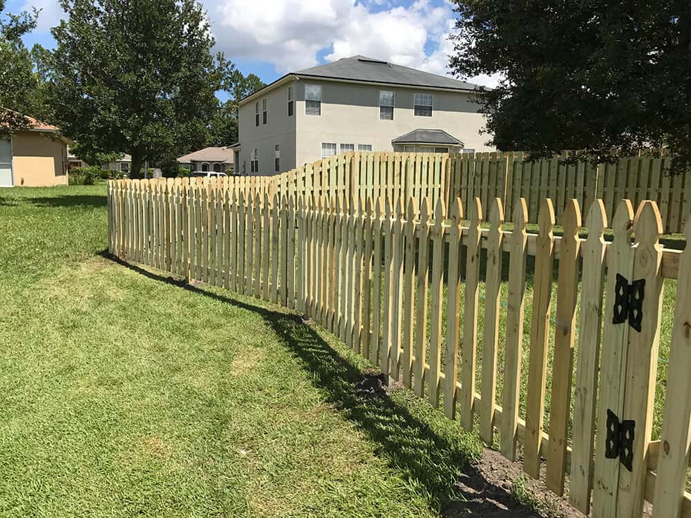 Wood Fence – Picket 2
