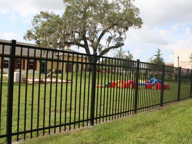 Commercial Aluminum Fence 2