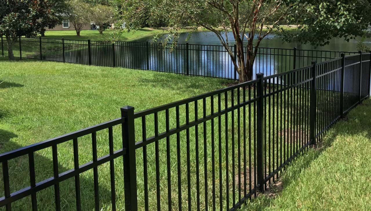 Fence Installation Youngsville Black Aluminum