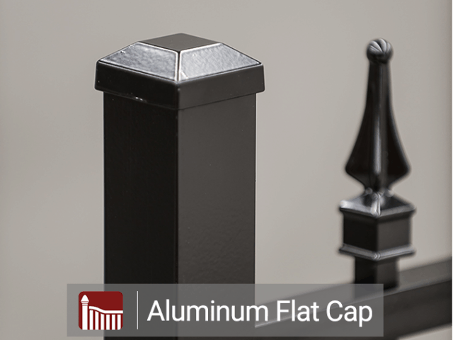 Aluminum Flat Cap