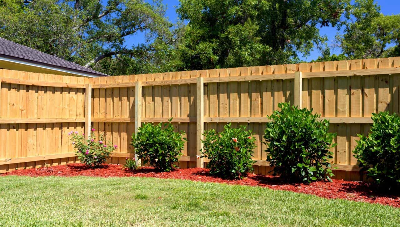 Hawthorne Fence Company wood privacy fence
