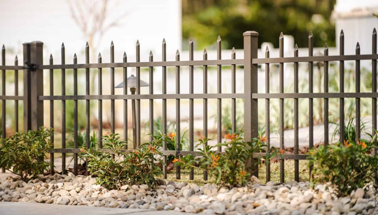Greensboro fence company aluminum picket fence