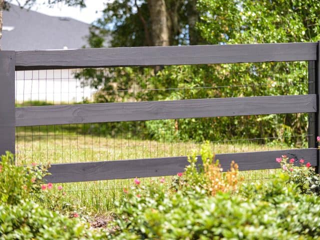 Hybrid Wood Fence 1