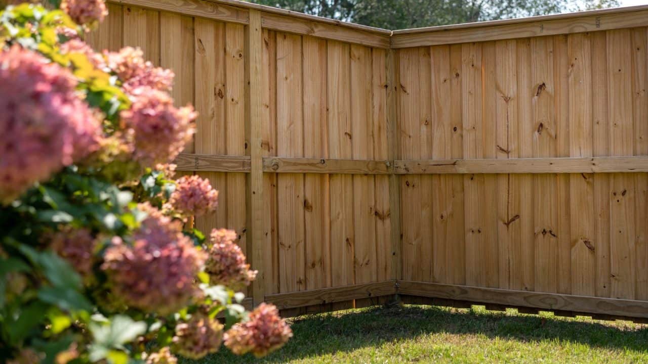 the best way to make a wooden fence