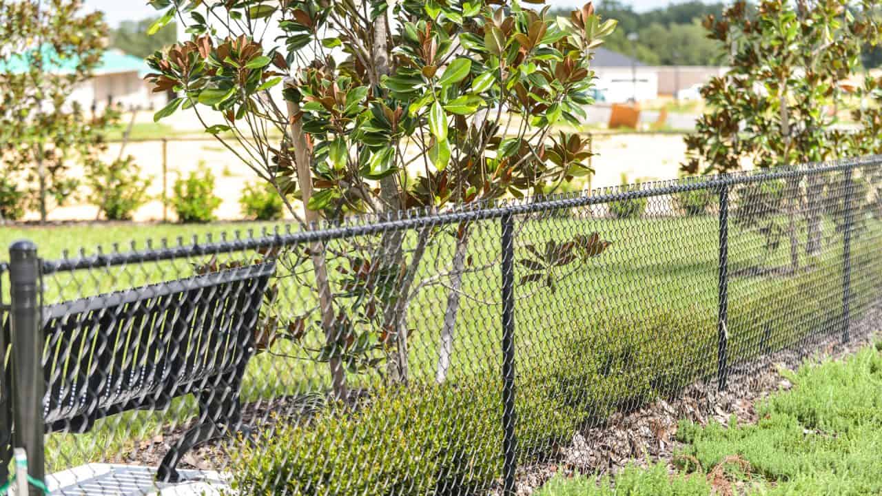 commercial fence installation