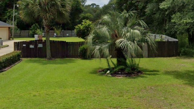 before and after fence replacement