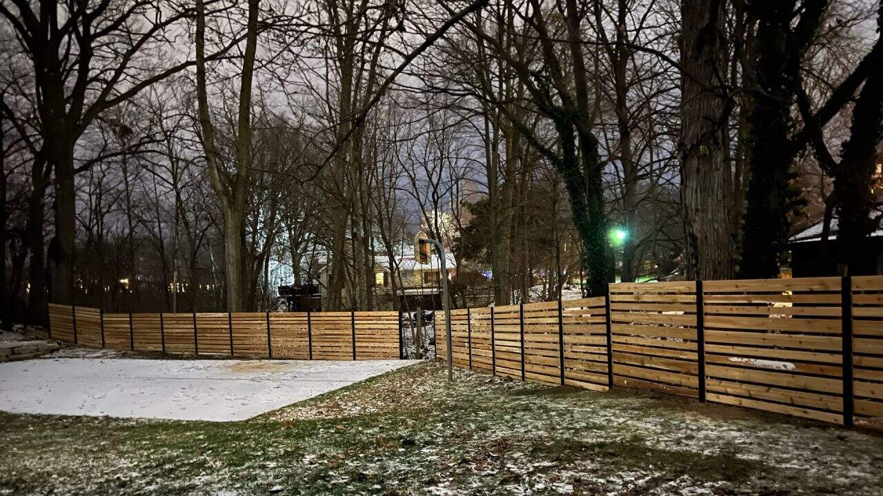 mixed media fence designs