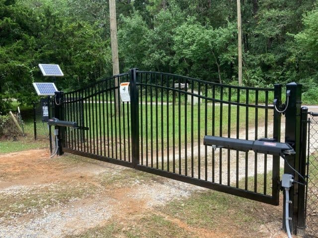 Feature Project In Northbury Estates Nods To Security Fences With Access Controls And Curb Appeal