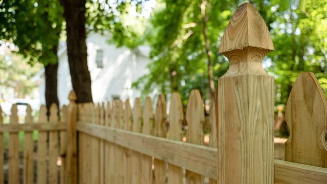 install wood fencing