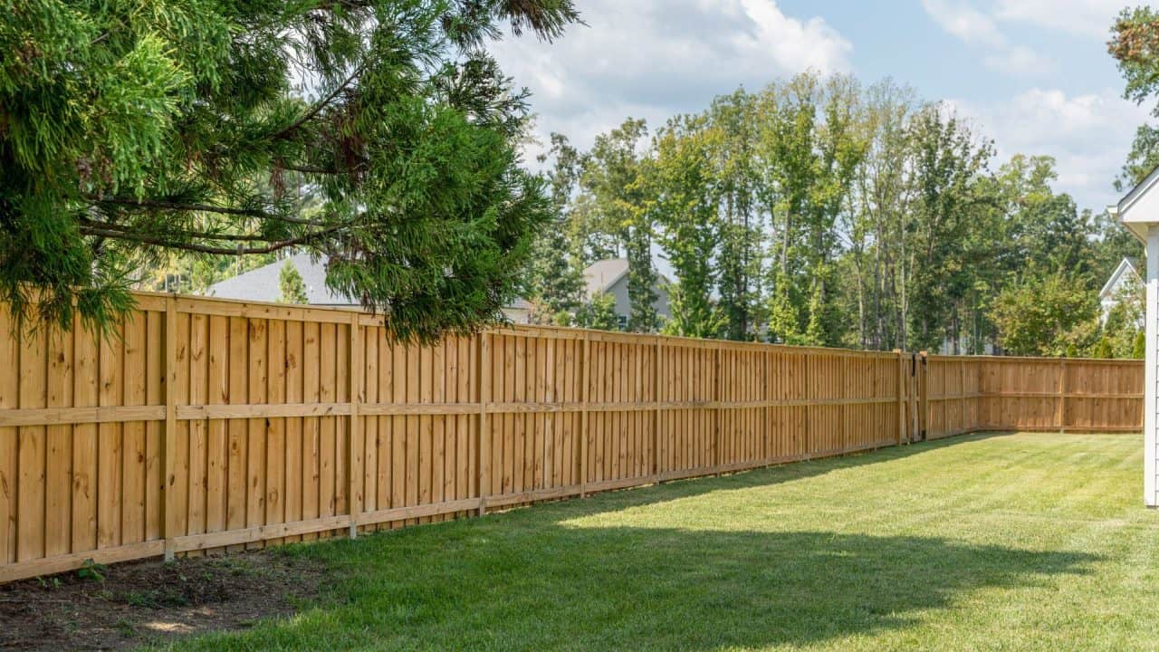 install wood fence