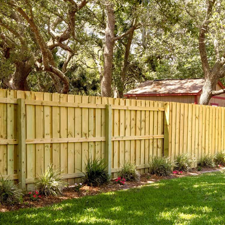 install wood fences