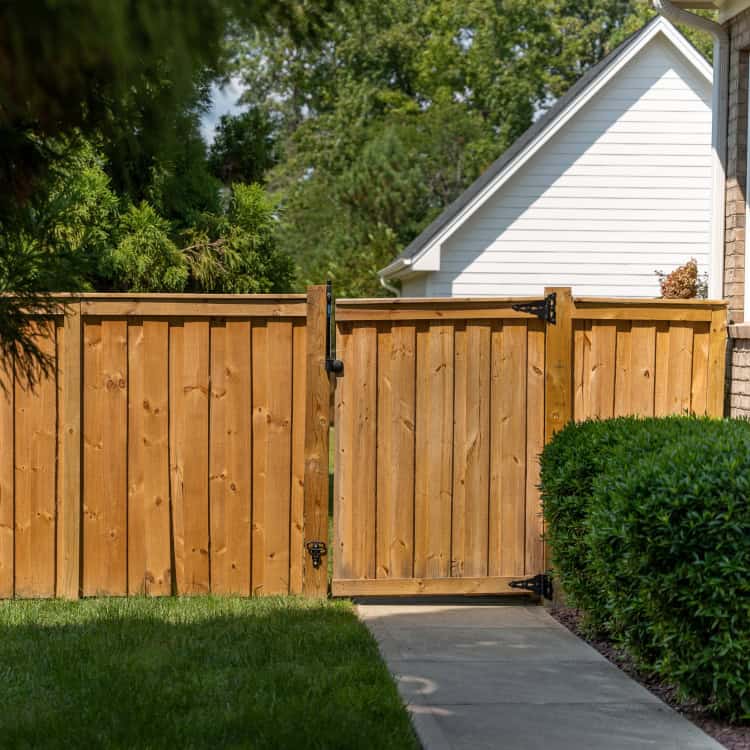 wood fence installation near me