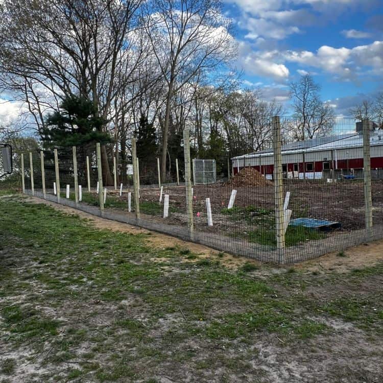 Neptune city fence installation