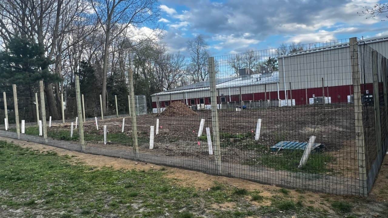 Neptune city fence installation for non profit