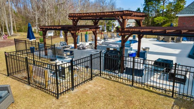 aluminum pool fence people near me