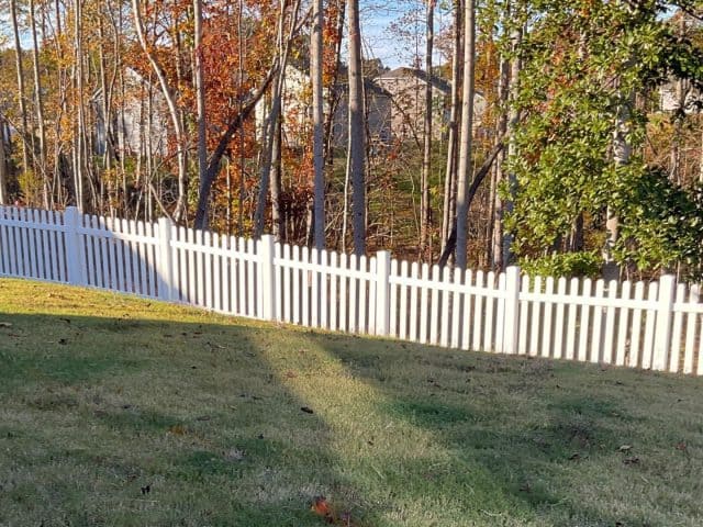How To Secure Vinyl Fence From Winds In Fayetteville