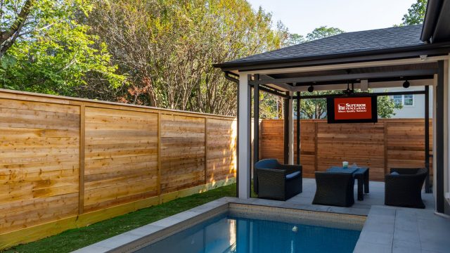 Latham fence builder of cedar fences