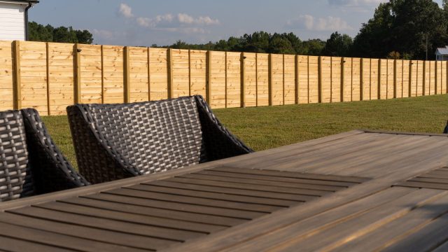 Owasso fence installation for shade and privacy