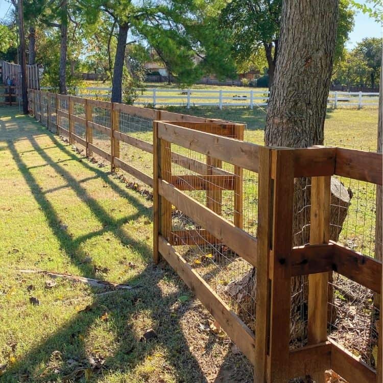 Farm fences and gates