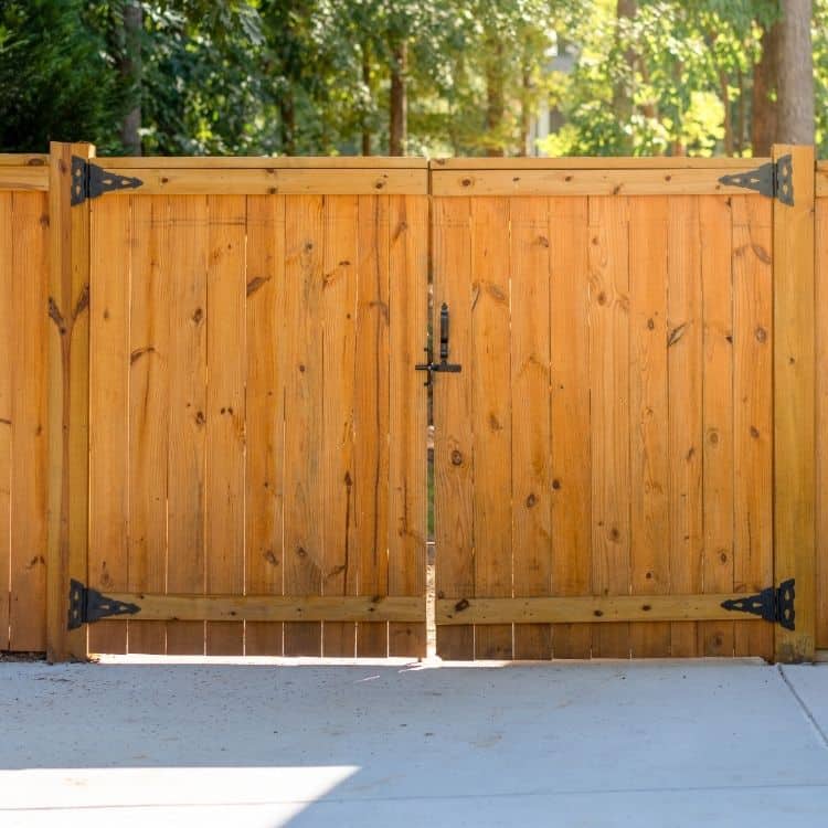 Cedar fencing company near me