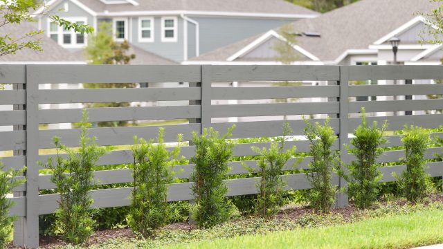 How to Love Your Gray Wood Fence Instead of Fighting It