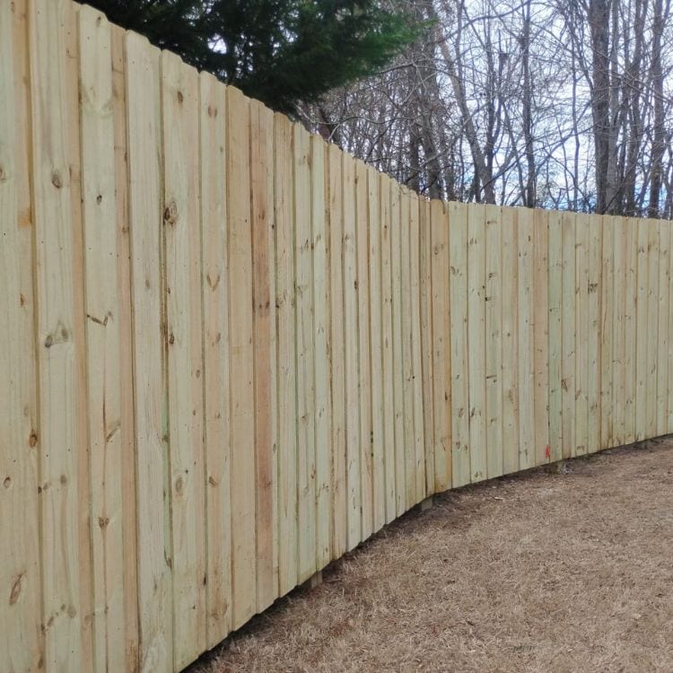 Wooden privacy fences near me